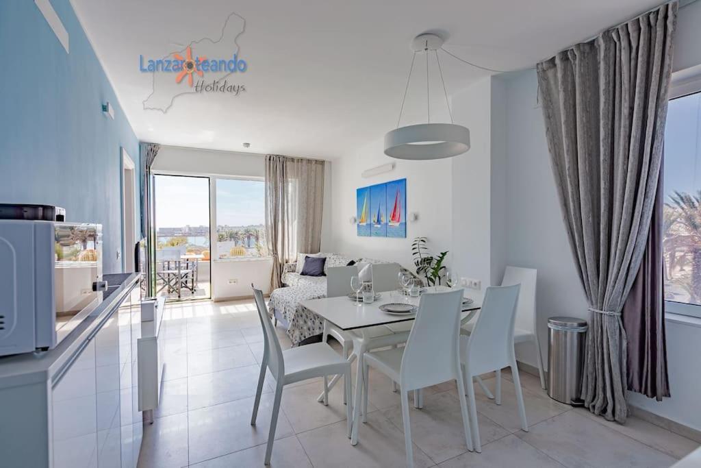 Apartment House Of The Horizon Playa Cucharas Vv Penthouse With Sea And Pool View Costa Teguise