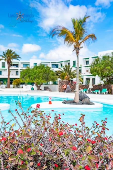 House Of The Horizon Playa Cucharas Vv Penthouse With Sea And Pool View Apartment Costa Teguise